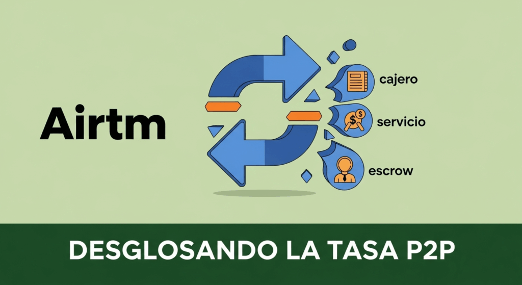Anatomía de una Comisión P2P: Desglosando la Tasa de Cambio