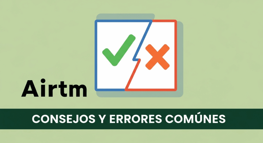 Consejos de Experto y Errores Comunes que Debes Evitar
