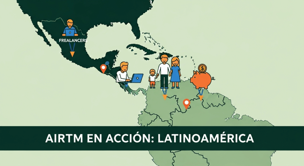 Casos de Uso Prácticos de Airtm en Latinoamérica